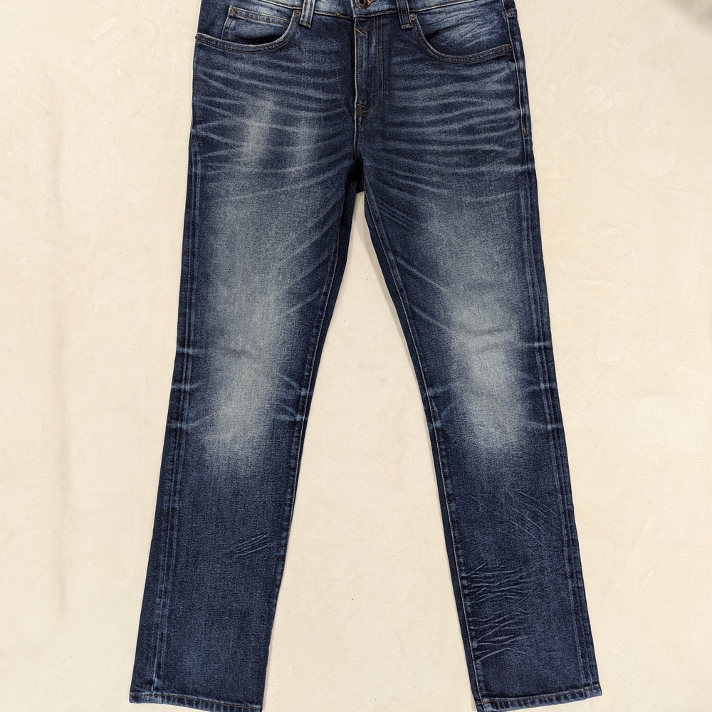 Outpost Classic Indigo Slim Straight Jeans